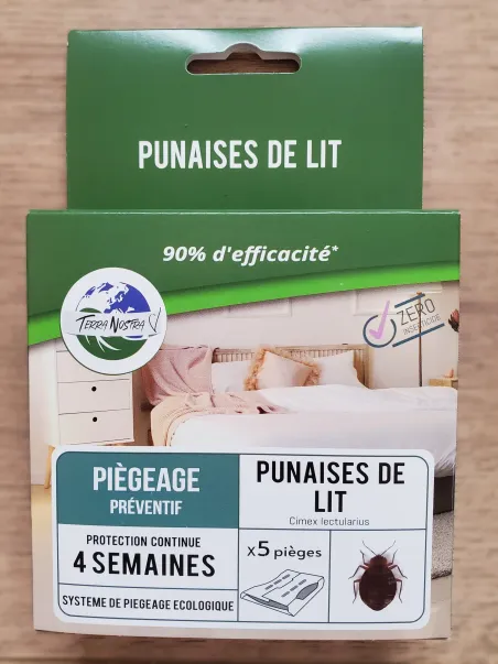 Pièges Punaises de Lit – Détection Naturelle et Préventive (x5 pièces)
