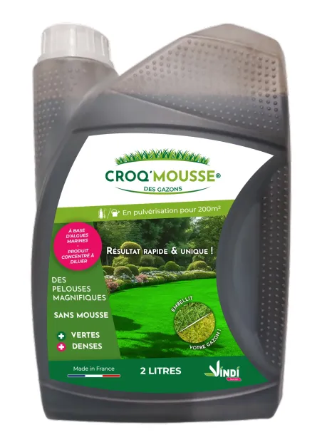 Engrais gazon croq' mousse
