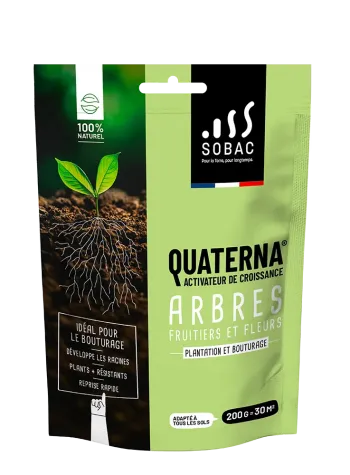 Quaterna Sobac 200 g – Activateur de croissance racinaire naturel