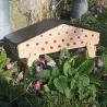 Hôtel à insectes pédagogique